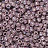 11/0 Toho Seed Beads #412 Opaque Rainbow Lavender 8-9g Vial