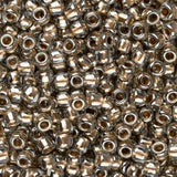 11/0 Toho Seed Beads #993 Gold Lined Black Diamond 8-9g Vial