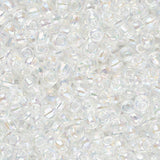 11/0 Toho Seed Beads #161 Transparent Rainbow Crystal 8-9g Vial