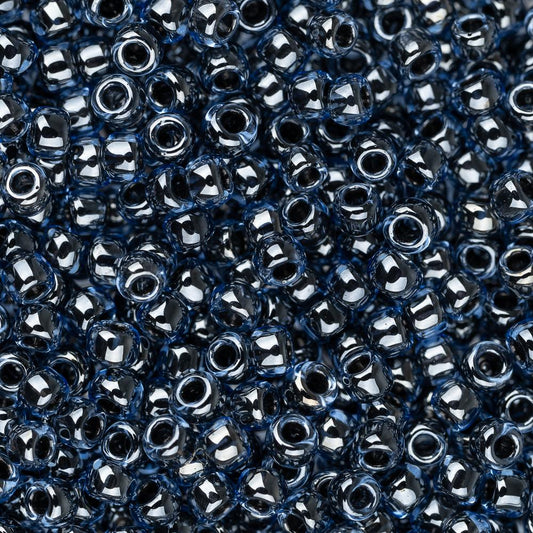 11/0 Toho Seed Beads #362 Transparent Luster Navy Blue 8-9g Vial