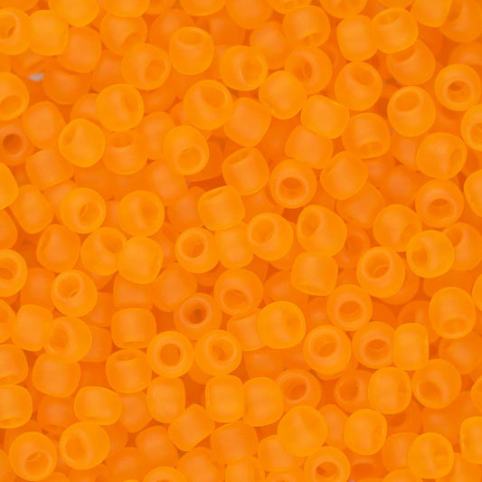 11/0 Toho Seed Beads #10BF Transparent Frosted Hyacinth 8-9g Vial