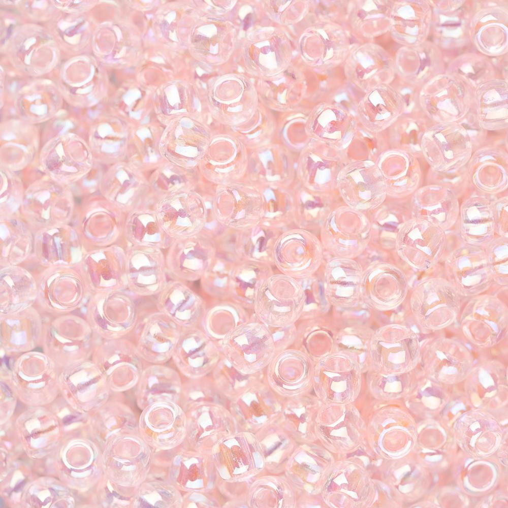 11/0 Toho Seed Beads #171 Dyed Rainbow Ballerina Pink 8-9g Vial