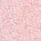 11/0 Toho Seed Beads #171 Dyed Rainbow Ballerina Pink 8-9g Vial
