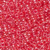 11/0 Toho Seed Beads #355 Siam Lined Crystal 8-9g Vial