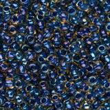 11/0 Toho Seed Beads #929 Capri Lined Rainbow Light Yellow 8-9g Vial