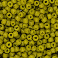 11/0 Toho Seed Beads #2600F Semi Glazed Lemongrass 8-9g Vial