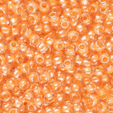 11/0 Toho Seed Beads #985 Salmon Lined Crystal 8-9g Vial