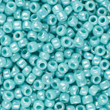 11/0 Toho Seed Beads #413 Opaque Rainbow Turquoise 8-9g Vial
