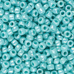 11/0 Toho Seed Beads #413 Opaque Rainbow Turquoise 8-9g Vial