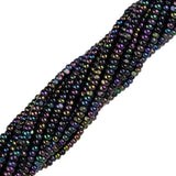 13/0 Czech Charlottes #59195 Metallic Purple Iris 12str/Hank