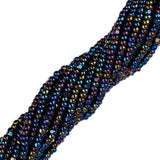 13/0 Czech Charlottes #59205 Metallic Black Iris 12str/Hank