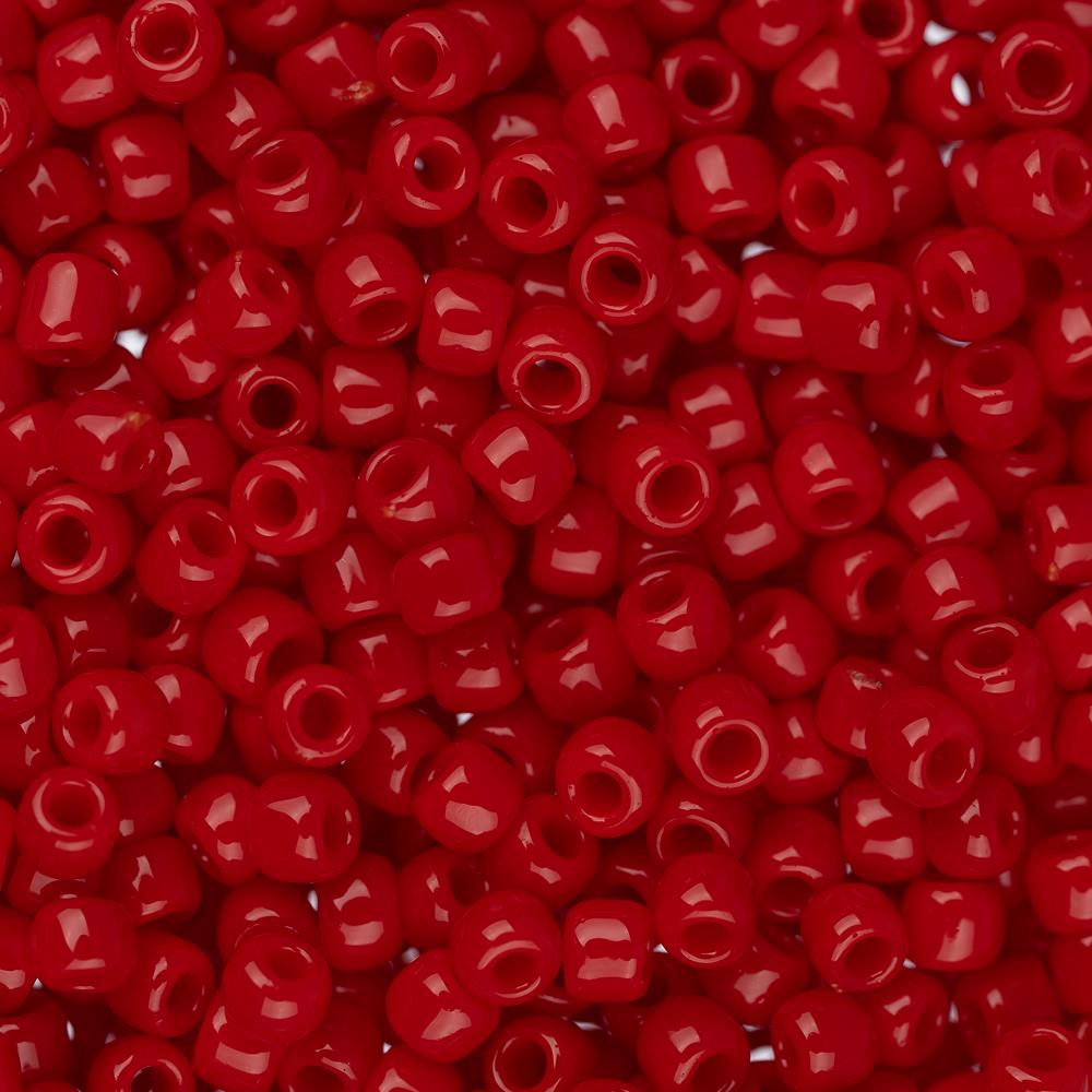 11/0 Toho Seed Beads #45A Opaque Cherry 8-9g Vial