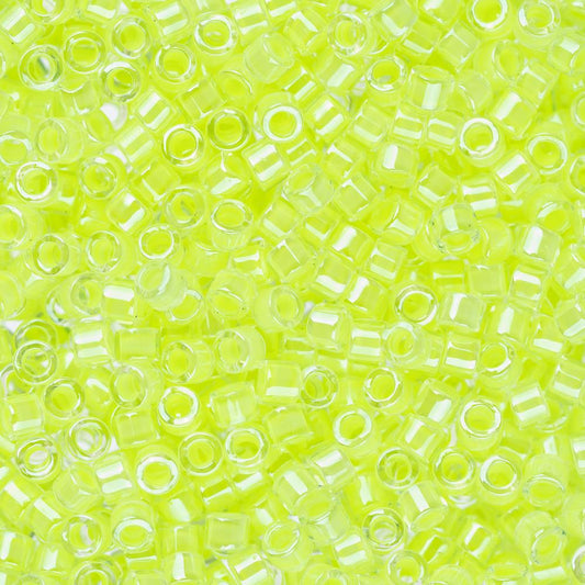 11/0 Delica Bead #2031 Limeaid Luminous Neon 5.2g