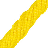 13/0 Czech Charlottes #83110 Opaque Yellow 12str/Hank