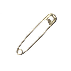 Safety Pins Gold 38mm 50/pk