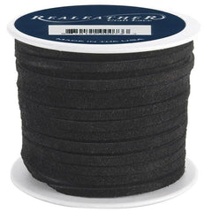 1/8" Suede Lace Black 25yd