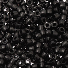 Mini Pony Beads Black 1000/pk