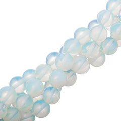 10mm Opalite (Simulated Opal) Beads 15-16" Strand