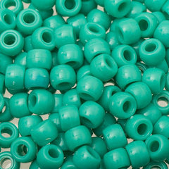 Pony Beads 100/pk - Turquoise Green