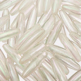 Spaghetti Beads Crystal AB 50/pk