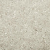 4mm Plastic Bicone 500/pk - Crystal