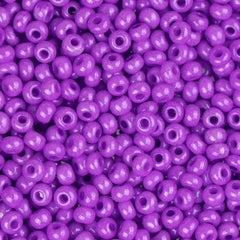 11/0 Czech Seed Beads #35002 Opaque Fuchsia 23g