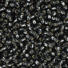 11/0 Czech Seed Beads #35057 Silver Lined Grey 23g