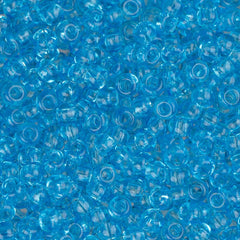 10/0 Czech Seed Beads #018 Transparent Light Aqua 22g