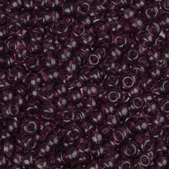 10/0 Czech Seed Beads #051 Transparent Amethyst 22g