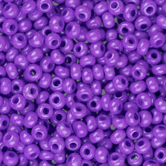 10/0 Czech Seed Beads #102 Opaque Violet 22g