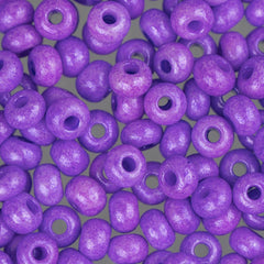 6/0 Czech Seed Beads #1156V Opaque Violet 22g