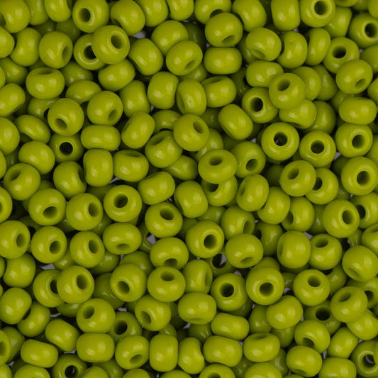 10/0 Czech Seed Beads Opaque Olive 500g