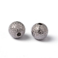 Round 6mm Stardust, Nickel Beads 50/pk