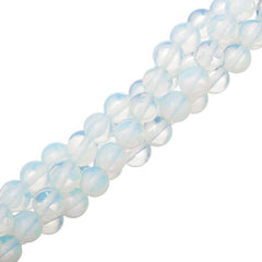 8mm Opalite (Simulated Opal) Beads 15-16" Strand