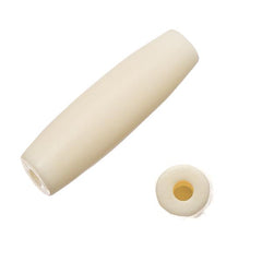 Hairpipe Bone Beads, 1" Ivory 100/pk