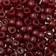 Pony Beads 1000/pk - Burgundy