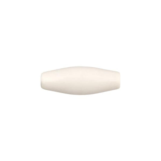 Imitation Hairpipe Bone Beads, 1" Ivory 100/pk