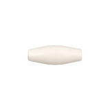 Imitation Hairpipe Bone Beads, 1" Ivory 100/pk