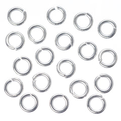 5mm Silver Jump Rings 100 Grams