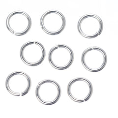 7mm Silver Jump Rings 100 Grams