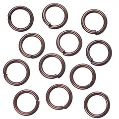 7mm Antique Copper Jump Rings 100 Grams