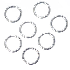 8mm Silver Jump Rings 100 Grams