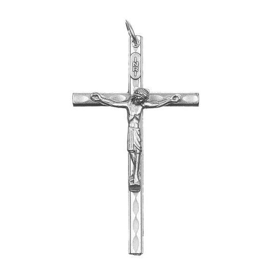 Crucifix Metal Pendant 50x30mm 1/pk