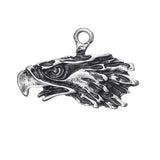 Eagle Head Metal Pendant 1/pk