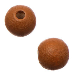 8mm Round Coffee Wood Beads