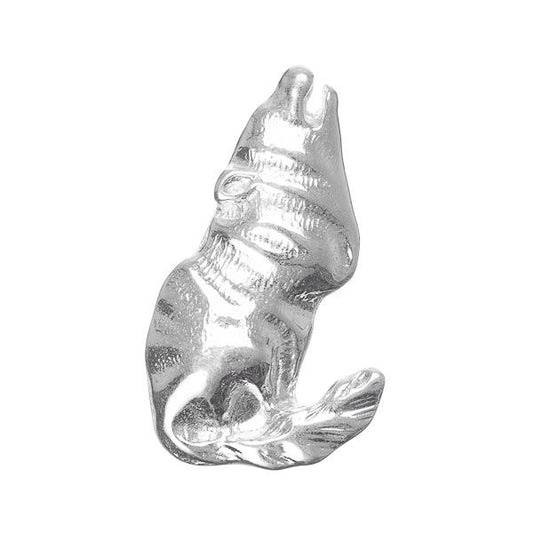 Howling Wolf Pendant 1 5/8 inch 1/pk