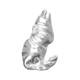 Howling Wolf Pendant 1 5/8 inch 1/pk