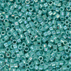 11/0 Delica Bead #0166 Opaque Turquoise AB 5.2g