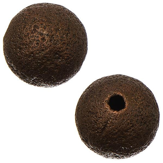 Round Stardust Beads 6mm Antique Copper 50/pk
