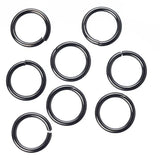 8mm Gunmetal Jump Rings 100 Grams